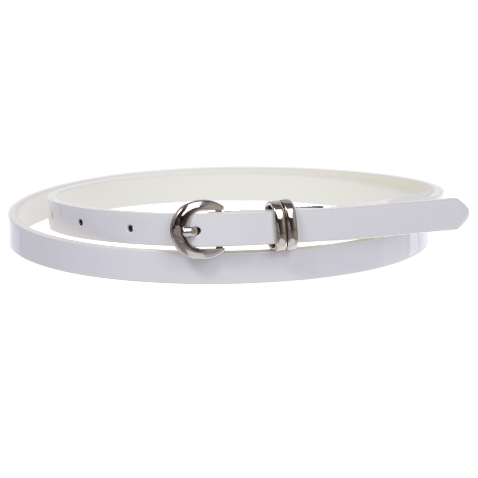 1/2″ inch Patent Leather Skinny Belt