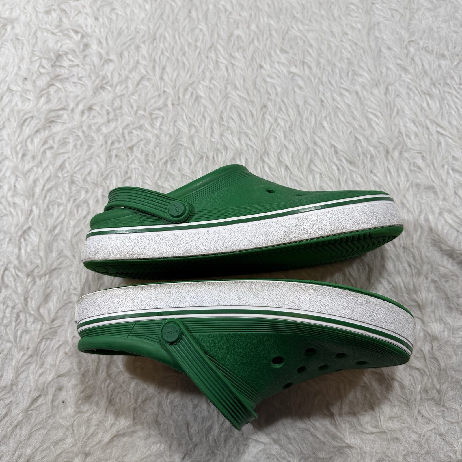 Crocs Unisex Bayaband Clogs Mens 9 Womens 10 Green