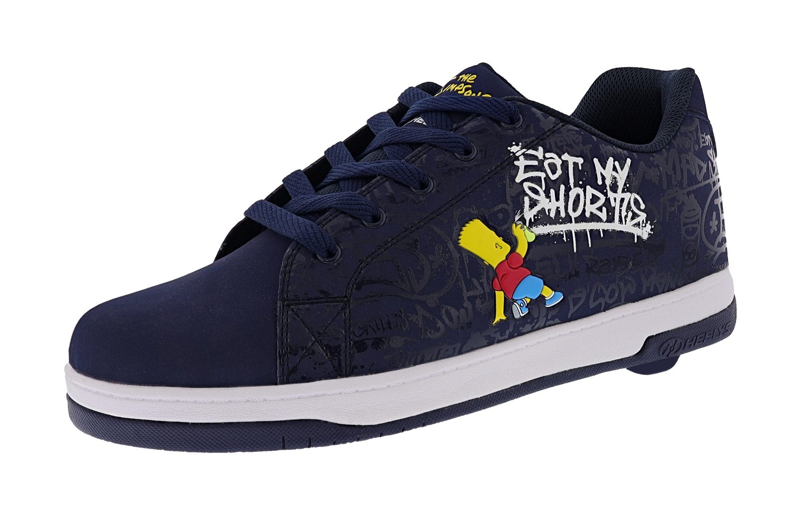 HEELYS MEN’S SPLIT SIMPSONS HES10396M CANVAS SKATE SHOES