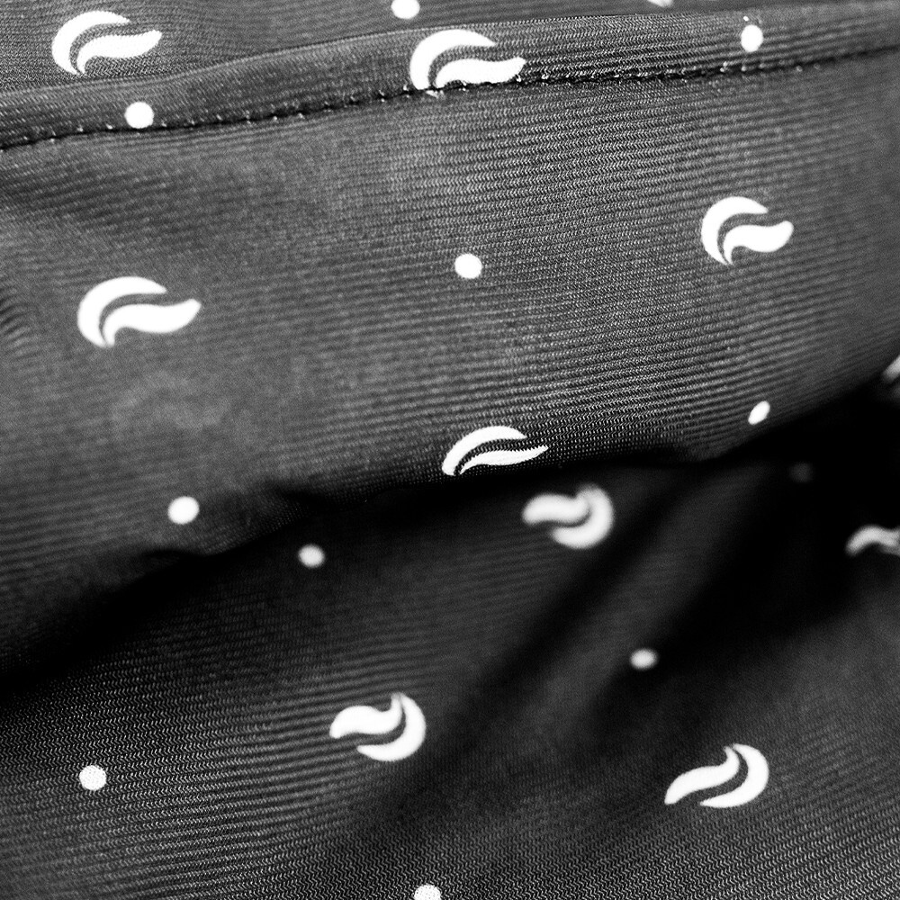 Skunk UNO Smell Proof Cross Body Smell Weather Proof Carbon Lining BLACK CANVAS
