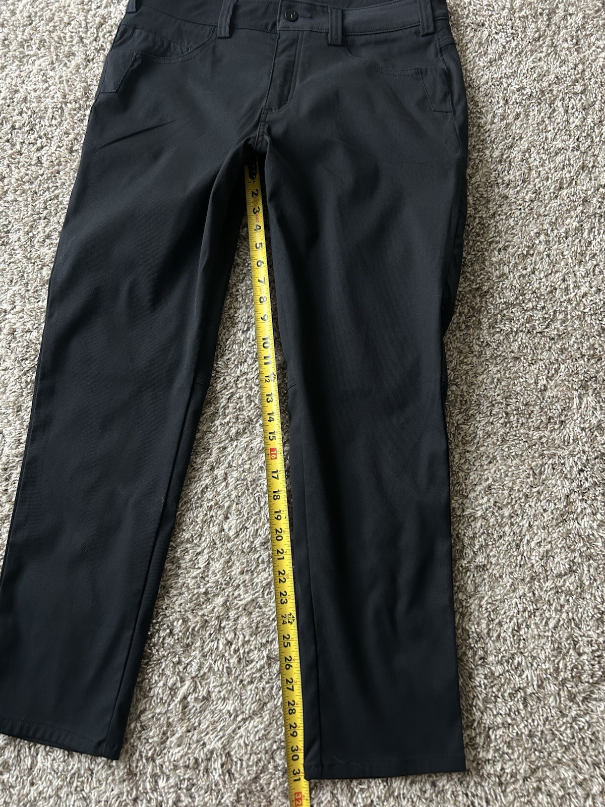 Truewerk Pants Mens 36×31 EDO Stretch Technical Workwear Performance Black Lot 2