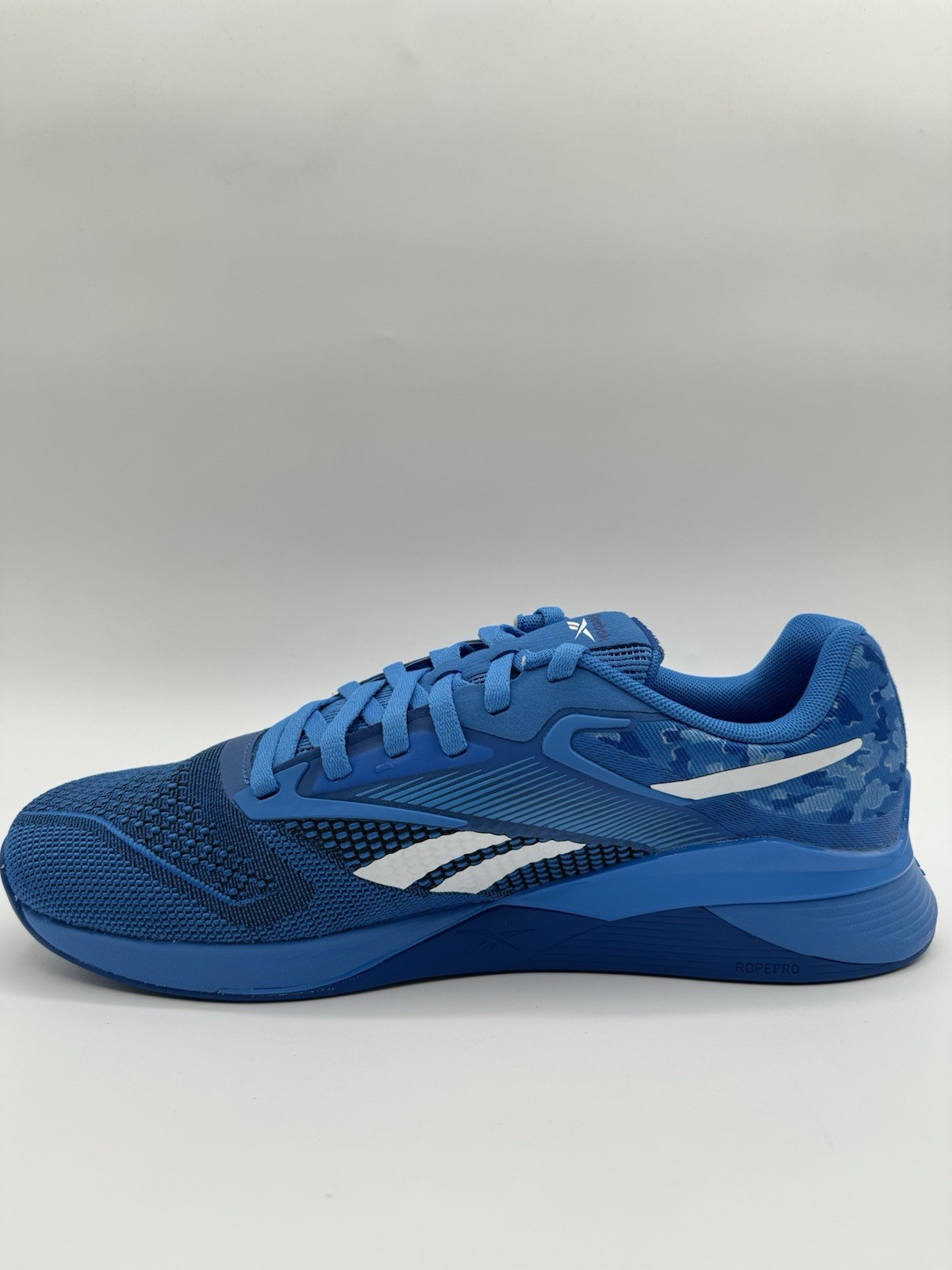 Reebok Men’s Nano X4 Crossfit Size 4-10 Kinetic Blue Camo |100204677|