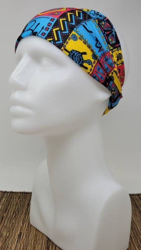 African Headband African Head Wrap for Women Elastic Headband Elastic Head Wraps