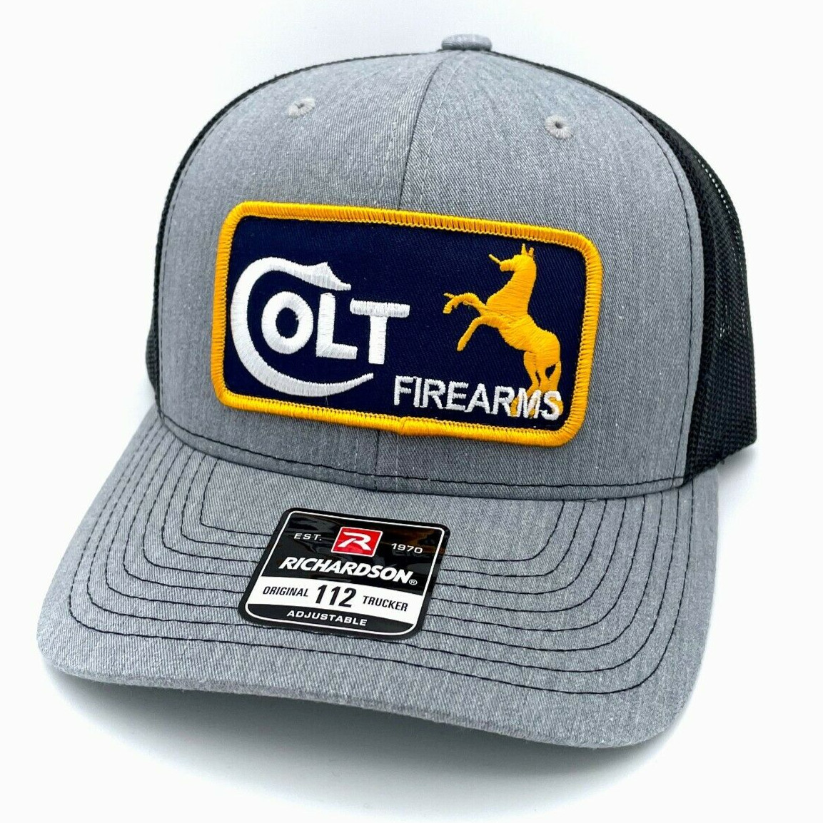 Colt Firearms Vintage Patch Hat – Richardson 112 Trucker Cap