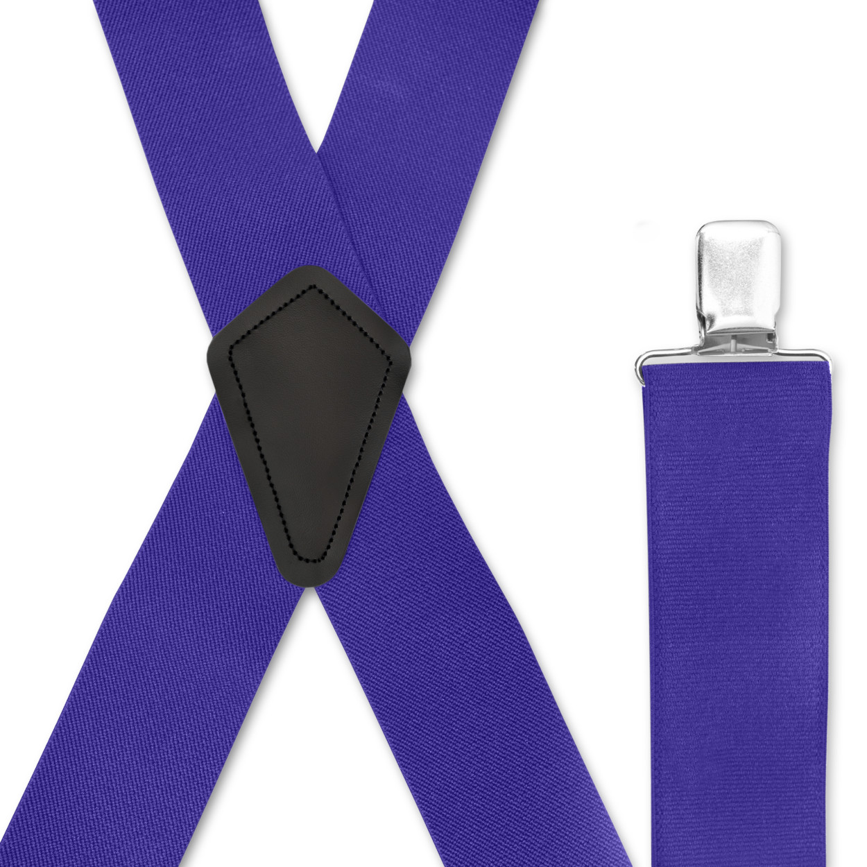 Men’s Suspenders – Strong Clips, Many Colors, X Style 1.5″ & 2″, USA Made