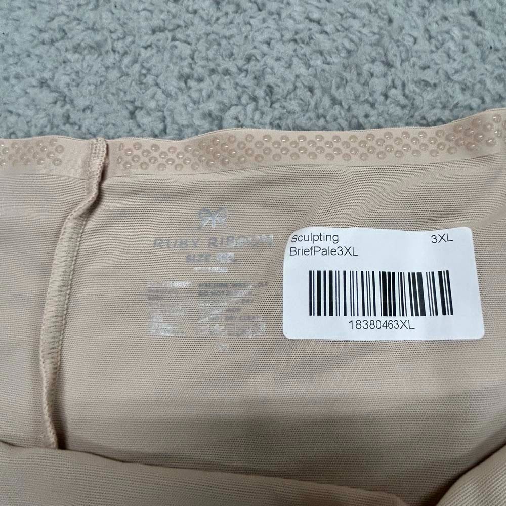 RUBY RIBBON Sculpting BRIEF 3XL Shapewear Undies Pany NWT