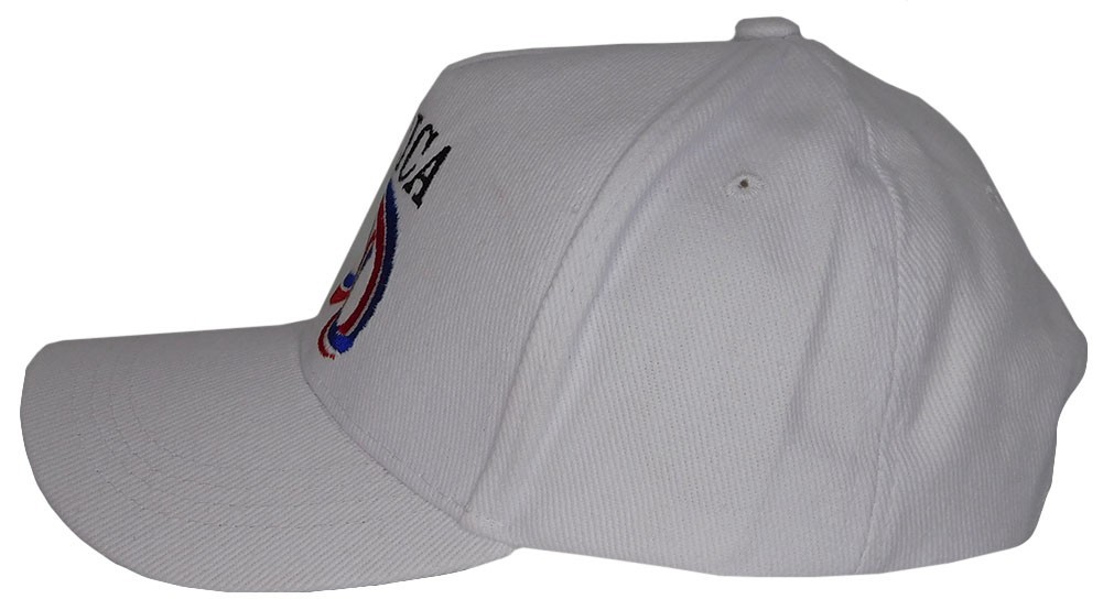 TRUMP 2028 America 250th Anniversary White Cotton Embroidered Cap Hat