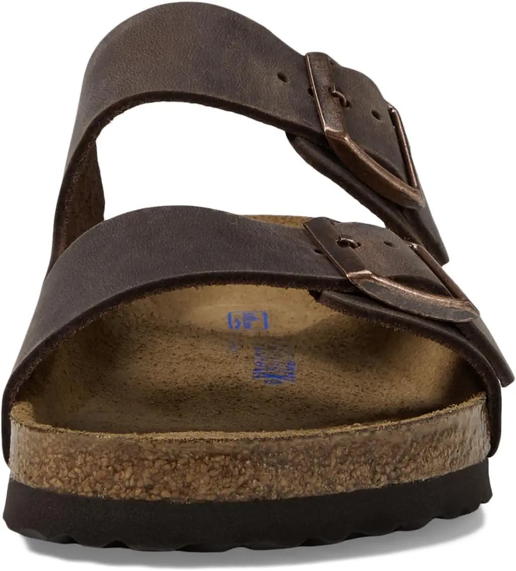 Birkenstock Arizona Habana Oiled Leather Soft Footbed Sandals Unisex EU 37-45