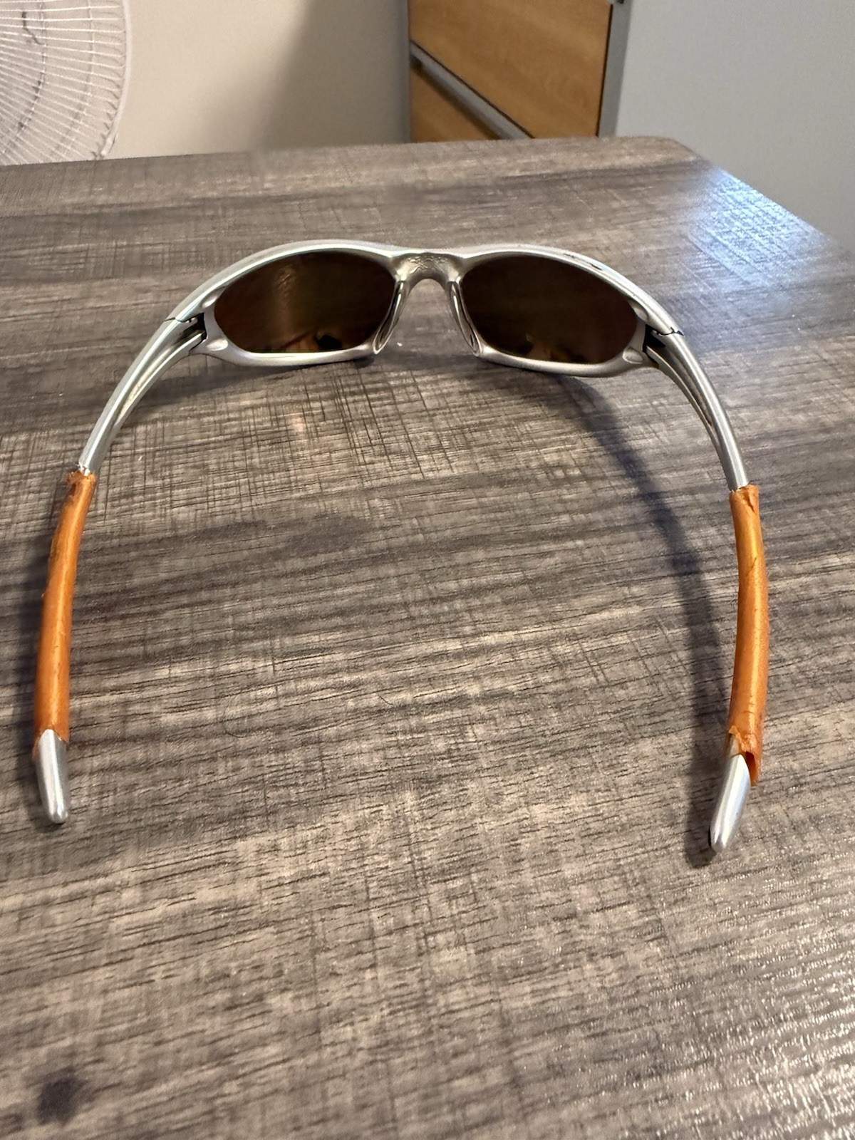 Oakley Twenty XX FMJ 5.56 Frame Fire Iridium Lens Orange Icons RARE COLOR WAY