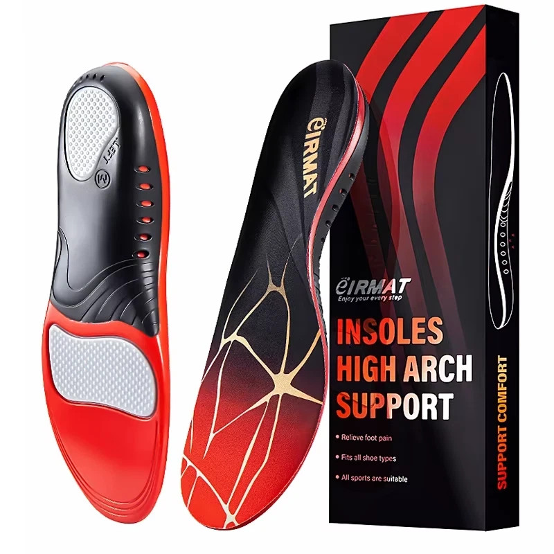 Plantar Fasciitis High Arch Support Insoles for Men Women, Arch Support Inserts.