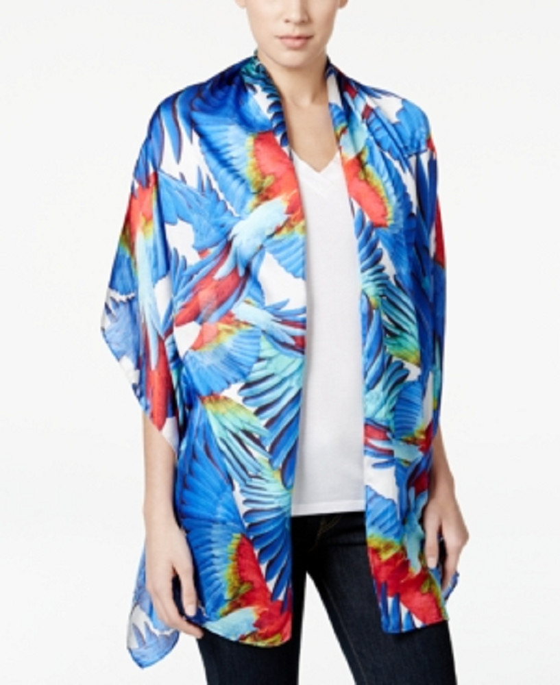 Echo Birds of Paradise Pareo Wrap Shawl, Retail $38.00