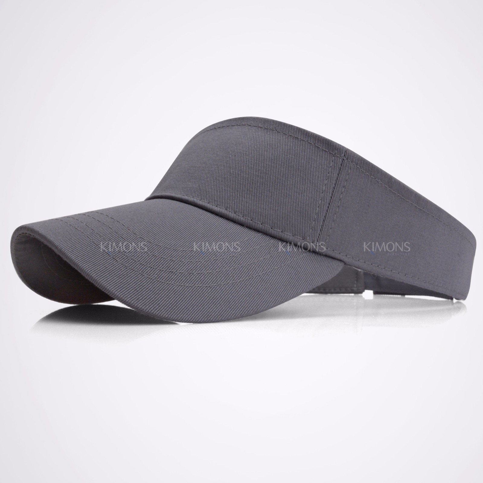 Visor Sun Plain Hat Sports Cap Colors Golf Tennis Beach Adjustable Summer