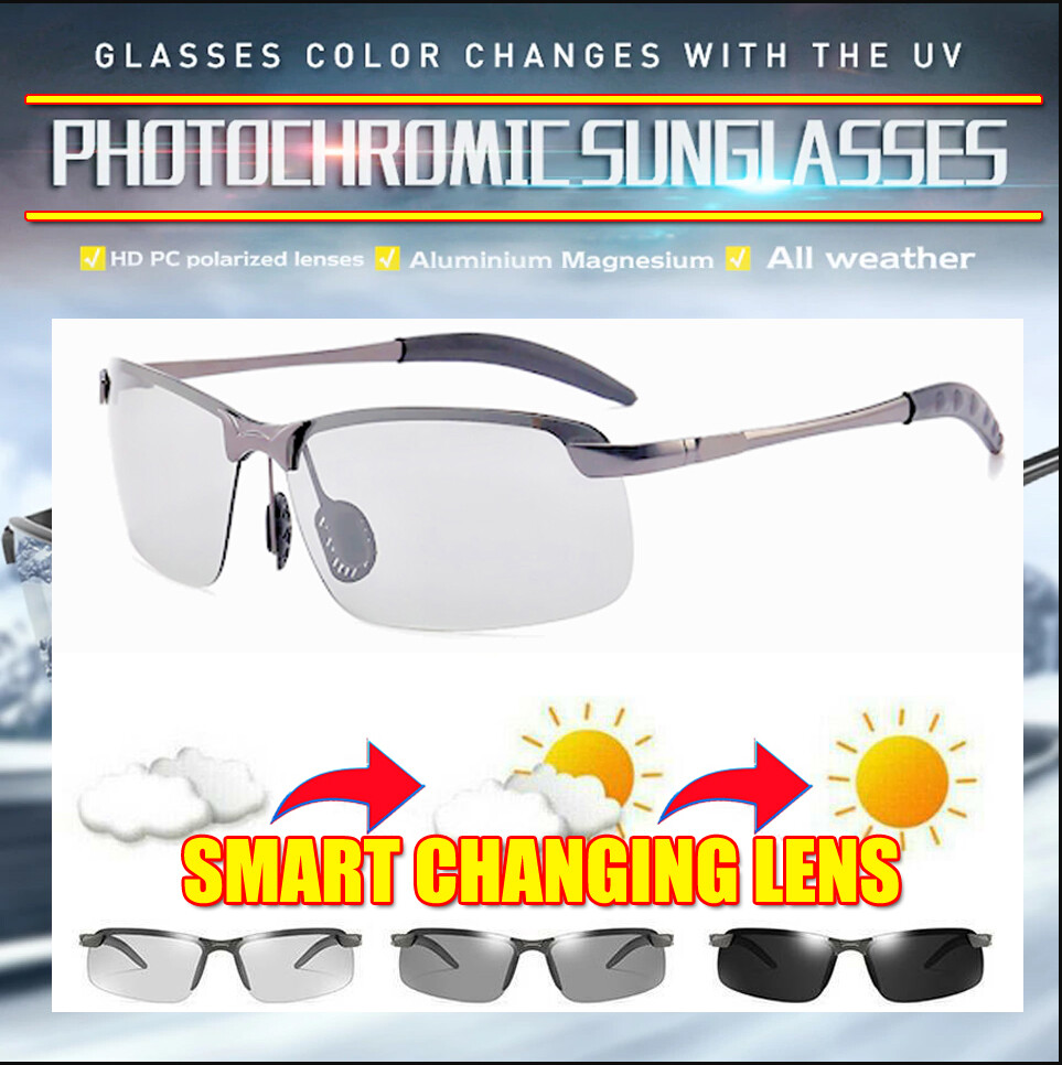 Tac HD+ Polarized Day&Night Vision glasses Men Driving Pilot Aviator sunglasses