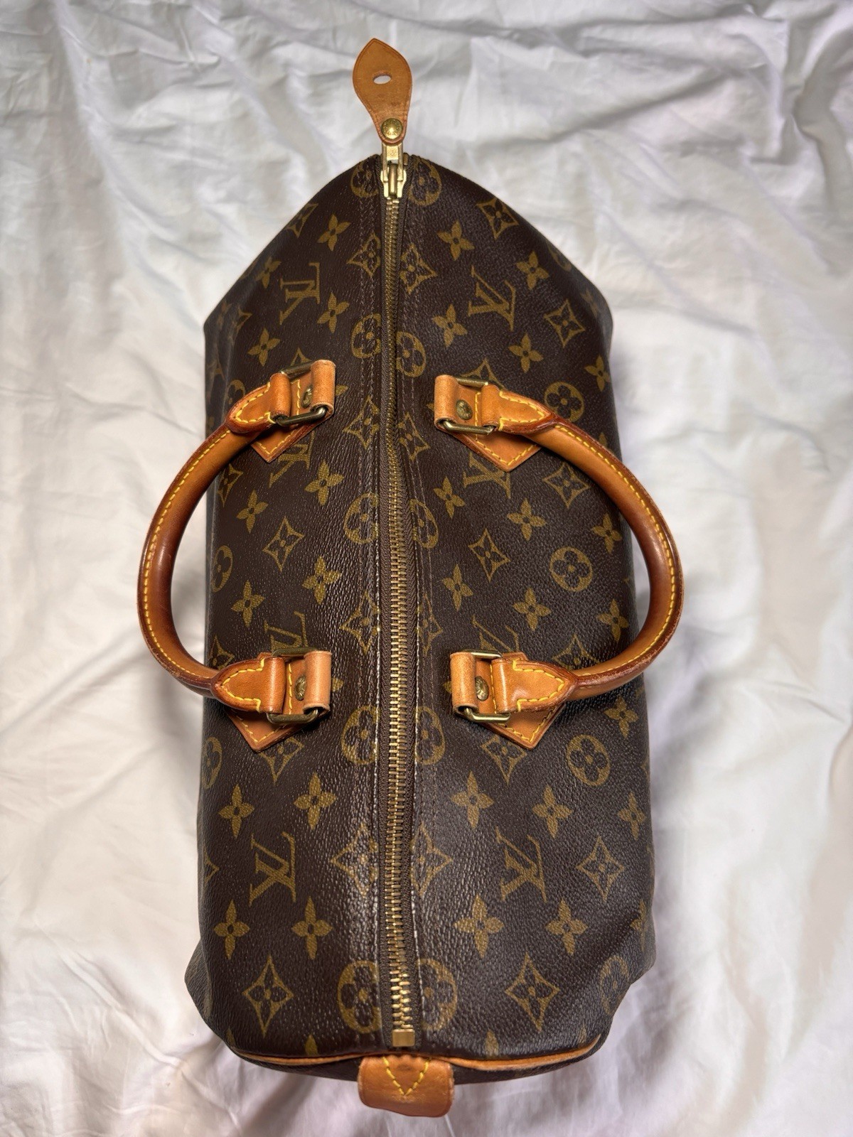 Vintage Louis Vuitton Monogram Speedy 35