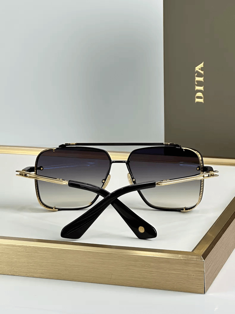 DITA MACH SIX LIMITED EDITION DTS121 Men’s Aviator Sunglasses 62 12-130