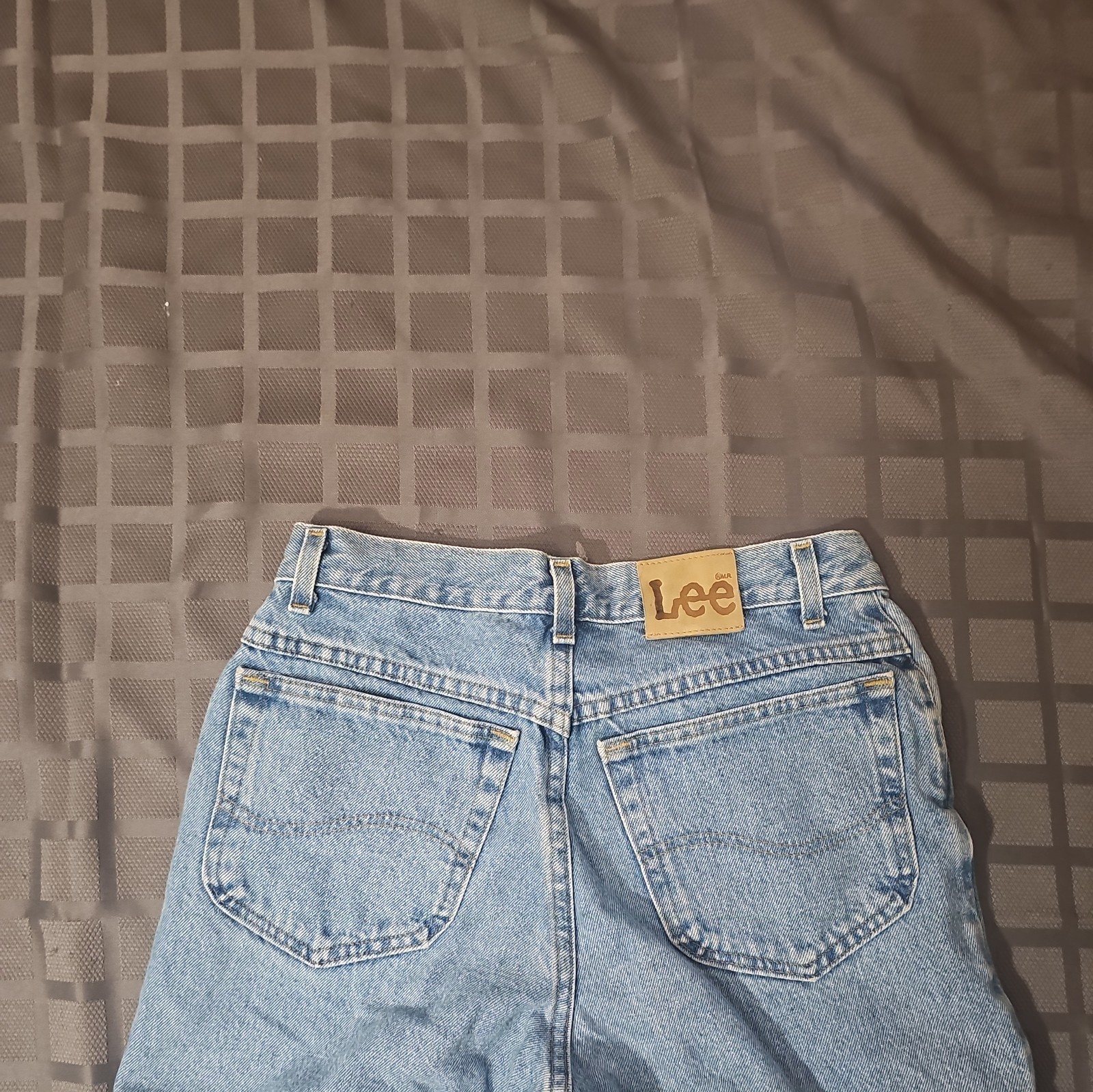 LEE RIDERS Light Wash Jeans 100% Cotton Denim Vintage 32×30