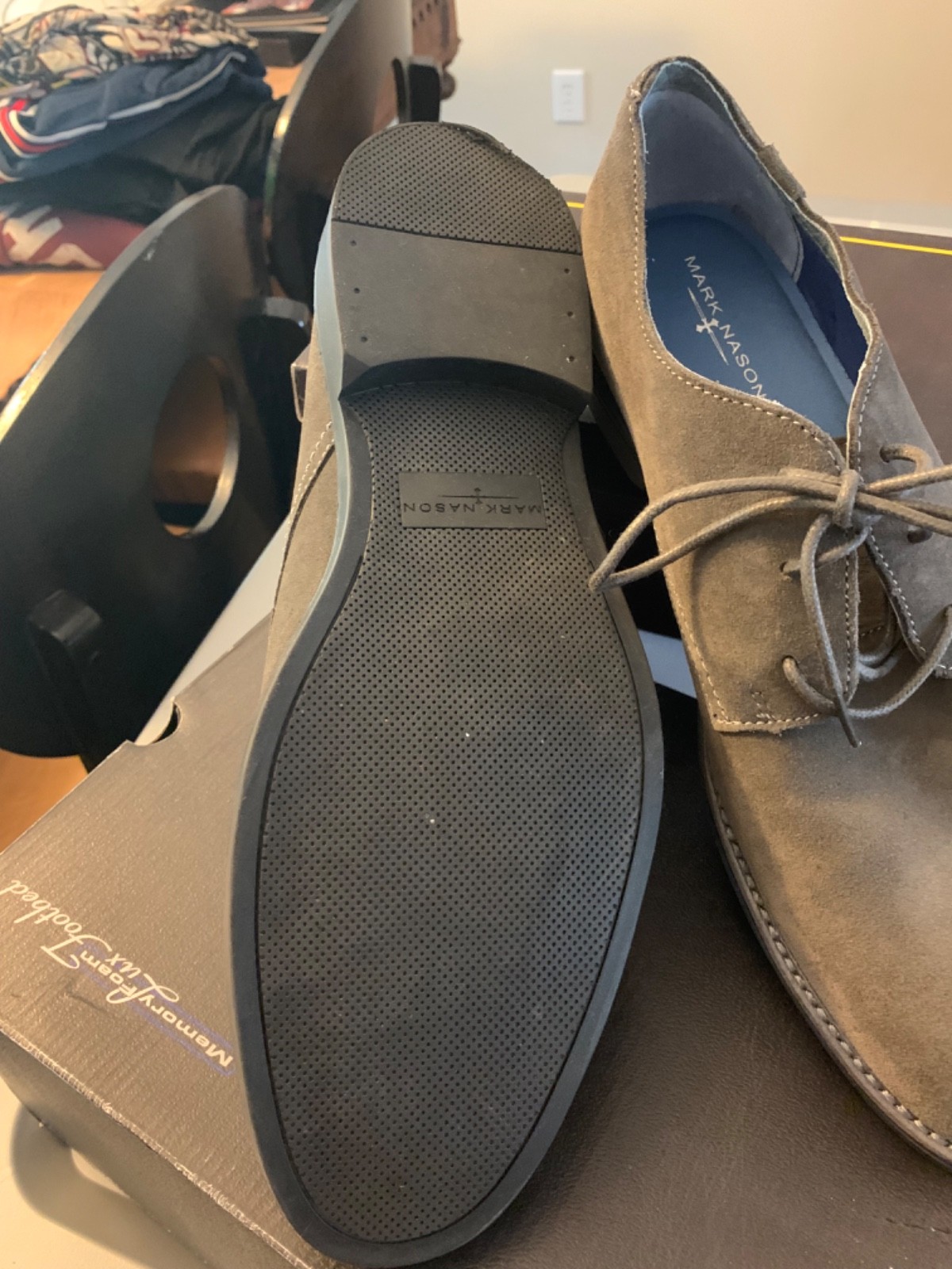 mens casual shoes size 13 dress or casual all leather wear