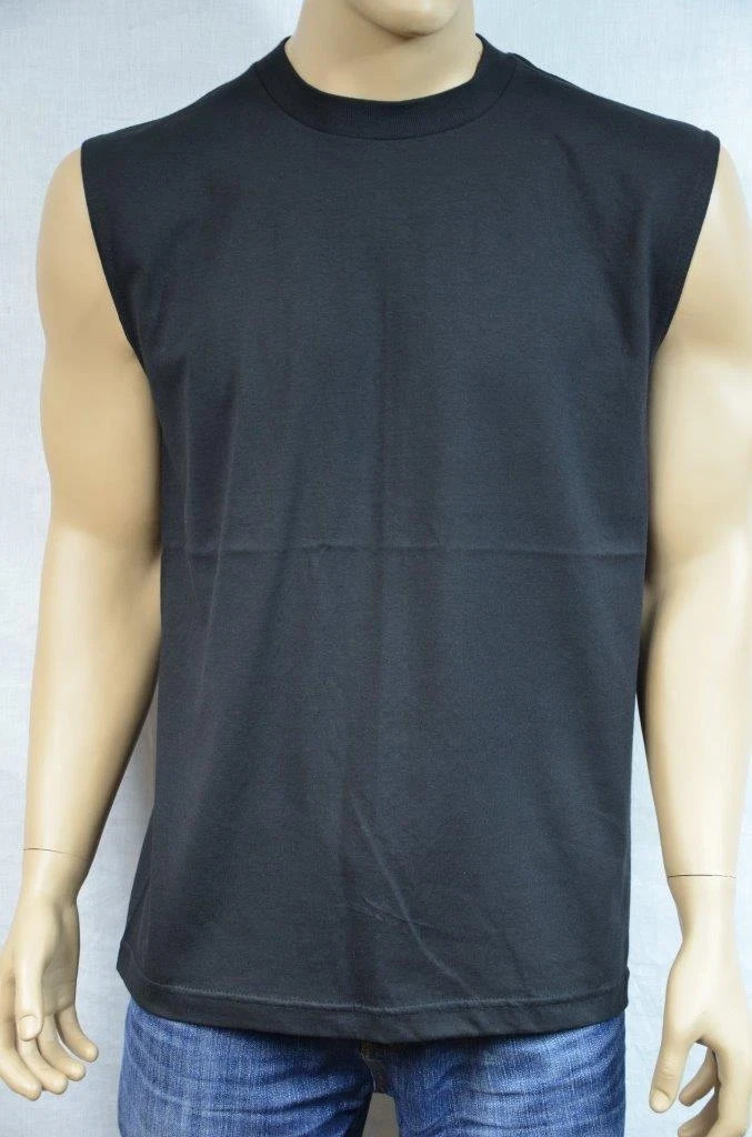 PRO CLUB COMFORT Muscle Sleeveless T-SHIRT Plain Tank Top Mens color M-5XL 1PC