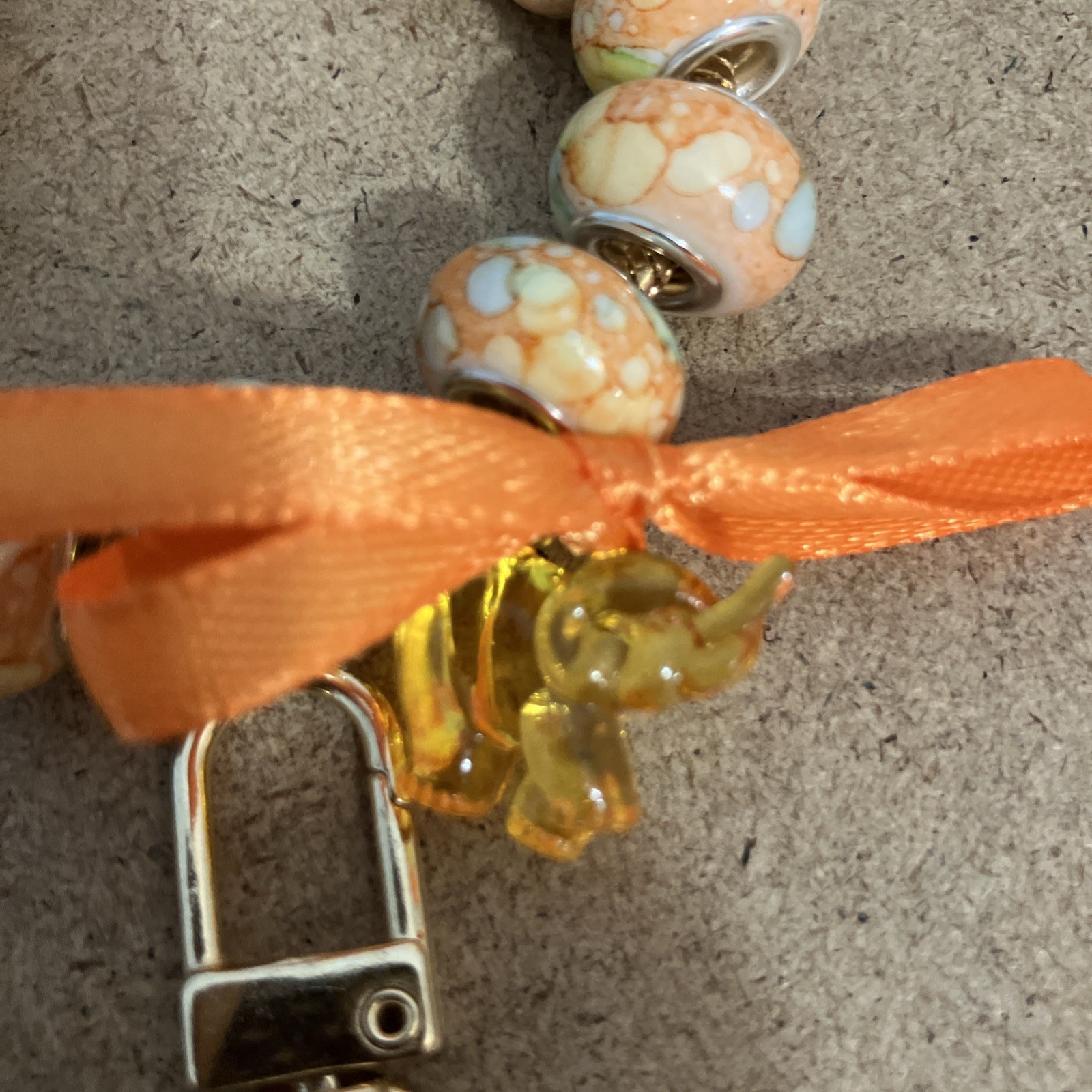Beaded Keychain Purse Decor Unisex 5 Pcs Pendant Gift All Occasions Elephant