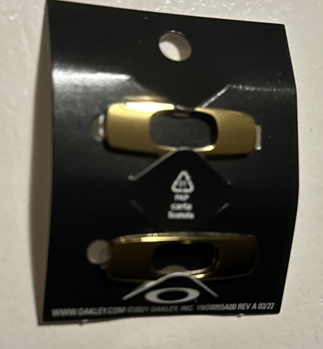 Replacement Sunglasses Parts Batwolf Icon Pair Oakley Polished Gold Frame