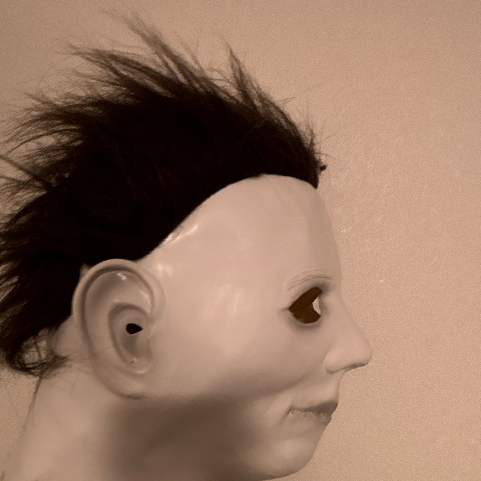 Michael Myers Halloween Mask, Synthetic Hair