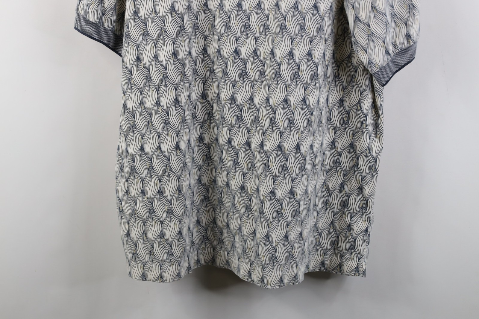 Vtg 90s Pebble Beach Mens Medium Faded Geometric Skunk Golf Polo Shirt Cotton