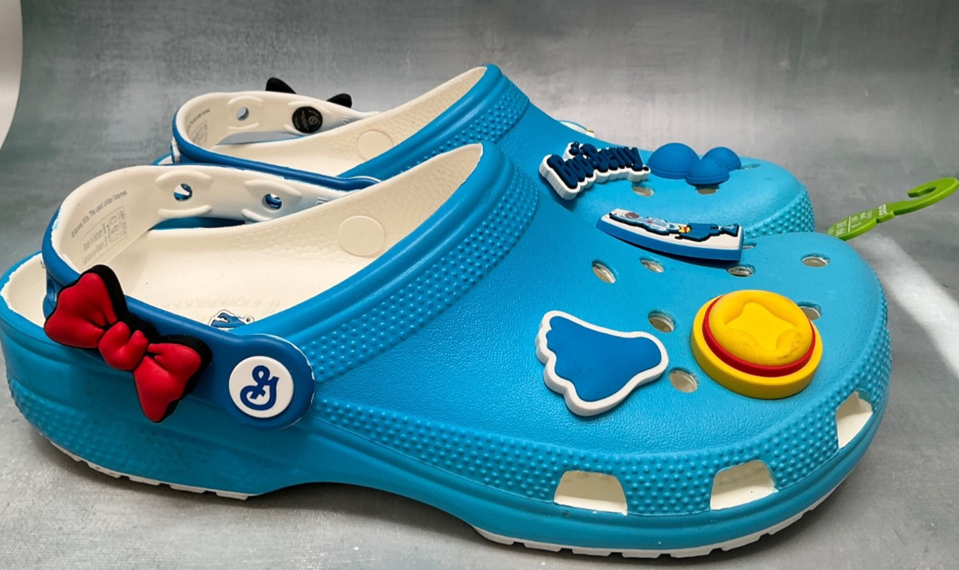 Crocs Boo Berry Cereal Classic Clogs W/8 M/6 NWT