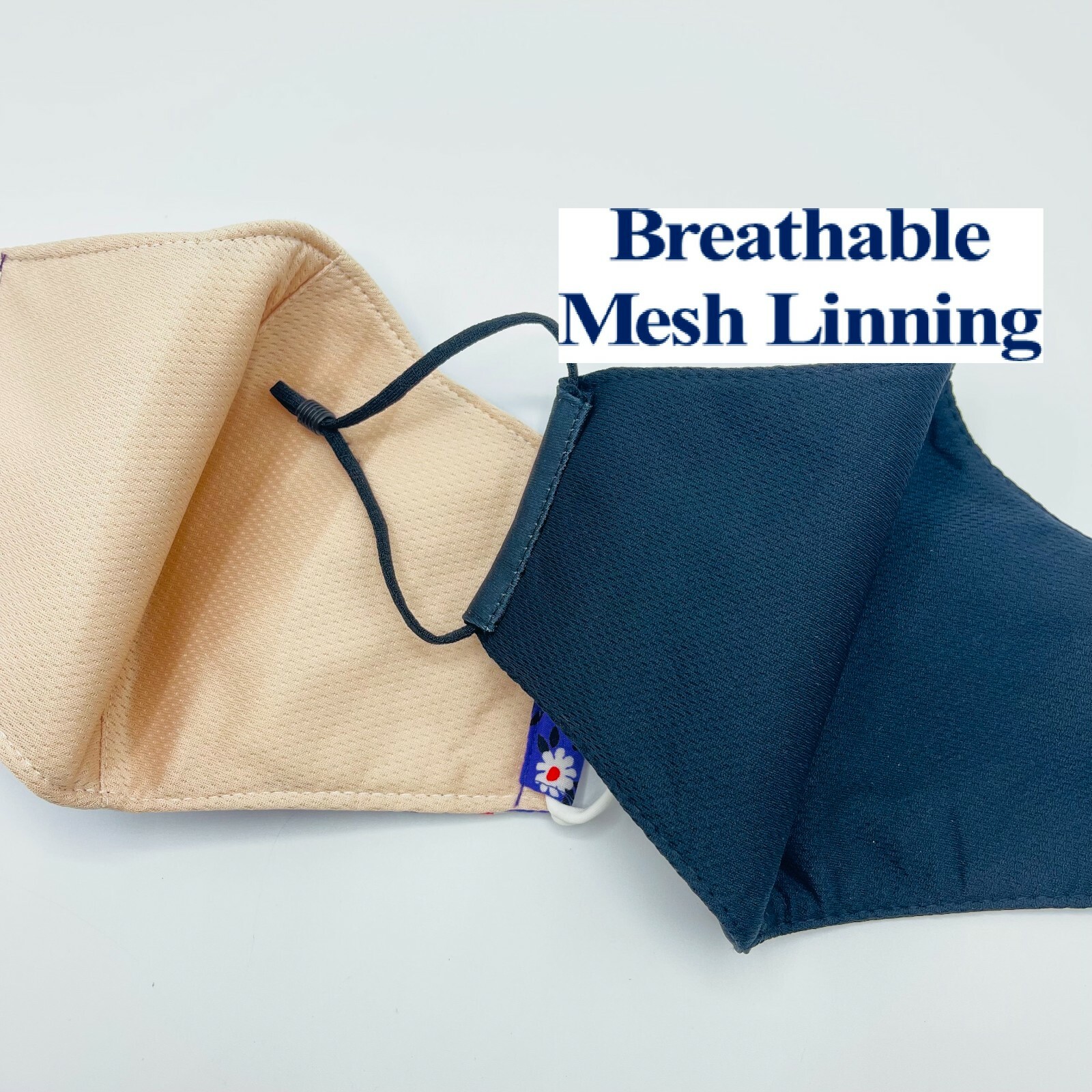 [3 PACK] Face Masks FASHION Polyester/Cotton Triple-Layer Washable – US SELLER