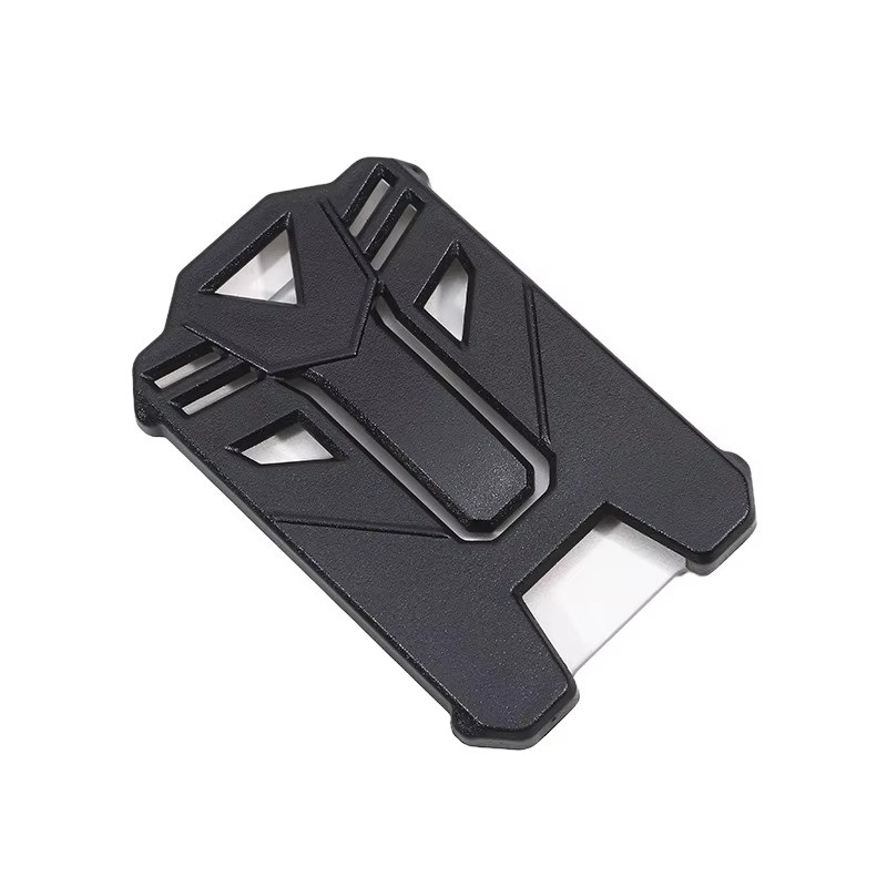 Retractable Badge Holder, Heavy Duty Carabiner Keychain, Tactical ID Card Holder