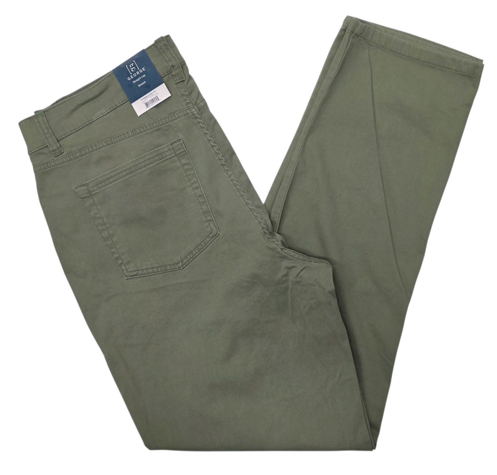 George #11900 NEW Men’s Stretch Premium 5 Pocket Straight Leg Pants