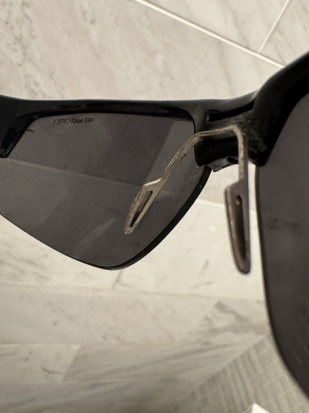 *AS IS* READ: Nike Sunglasses Wrap Around EV0620 001 Show X2