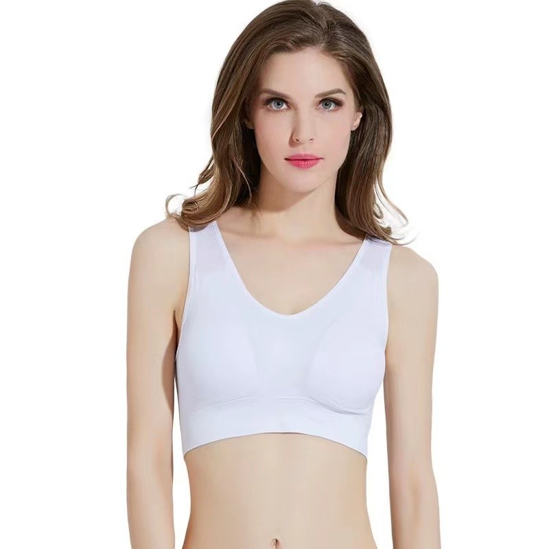 2026 PACK OF 3 Genie Bra Seamless Stretch Comfort Sports Top Shapewear Vest Lot