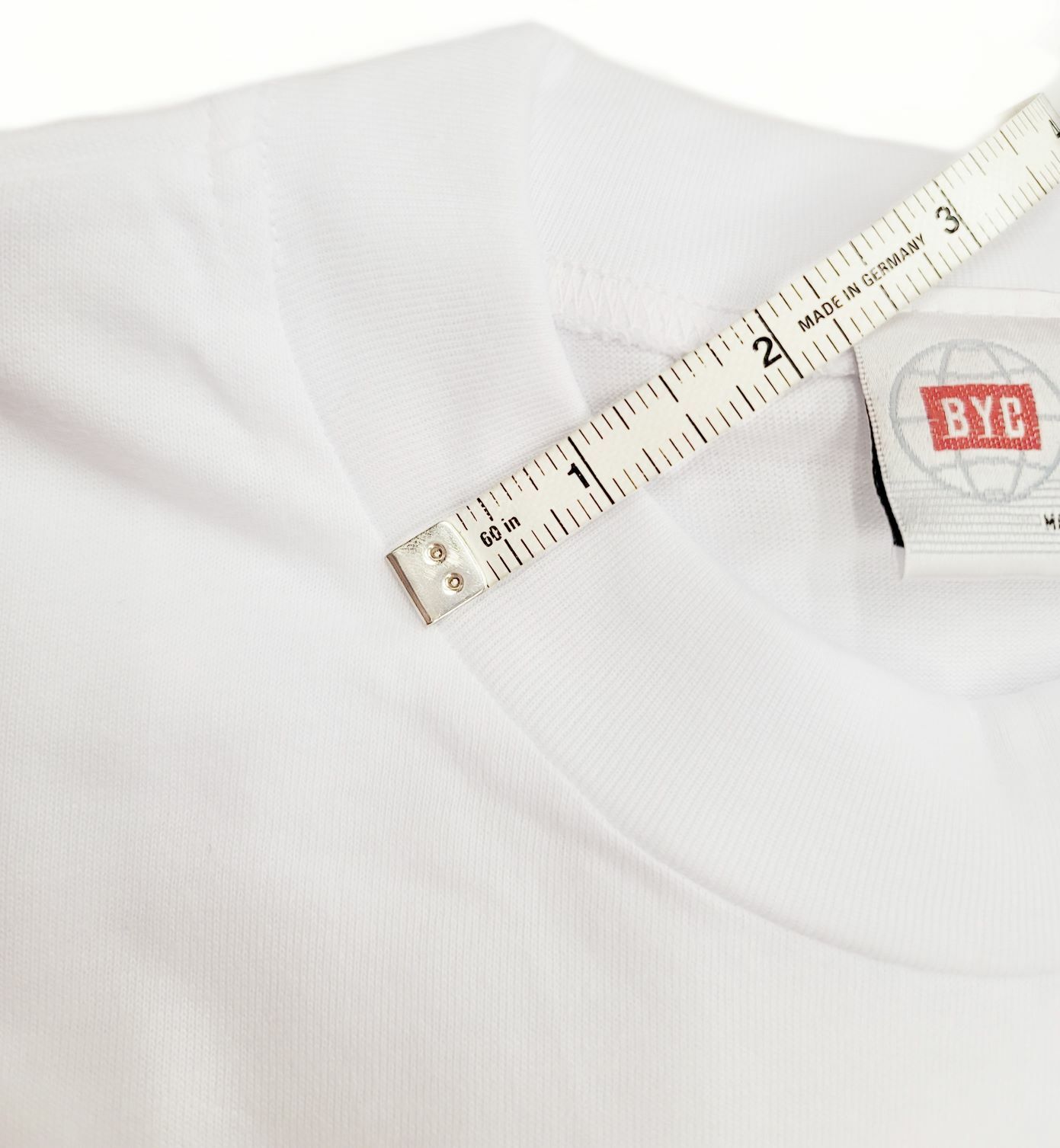 BYC 3 Pack Men 100% Premium Cotton Heavy Weight Crew Solid Short Sleeve T-Shirt