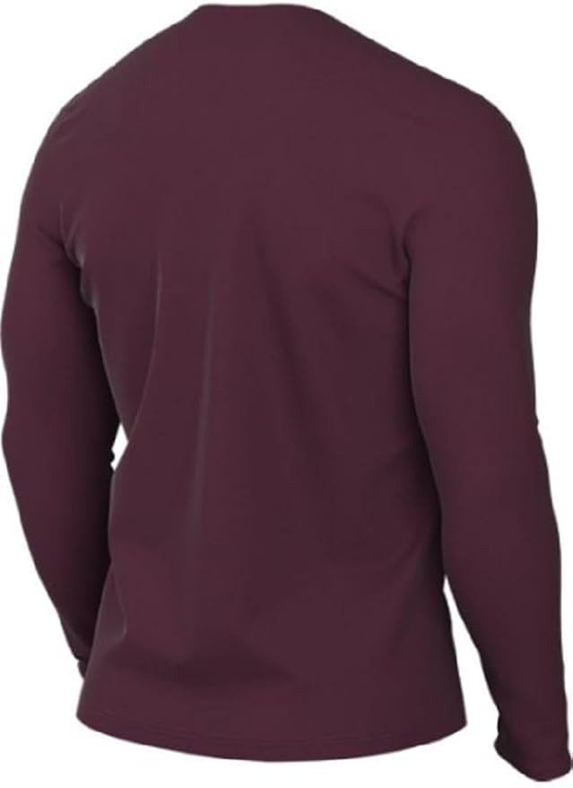 Nike Legend Dri-Fit T-Shirt Long Sleeve Deep Maroon ALL SIZES 727980 NEW