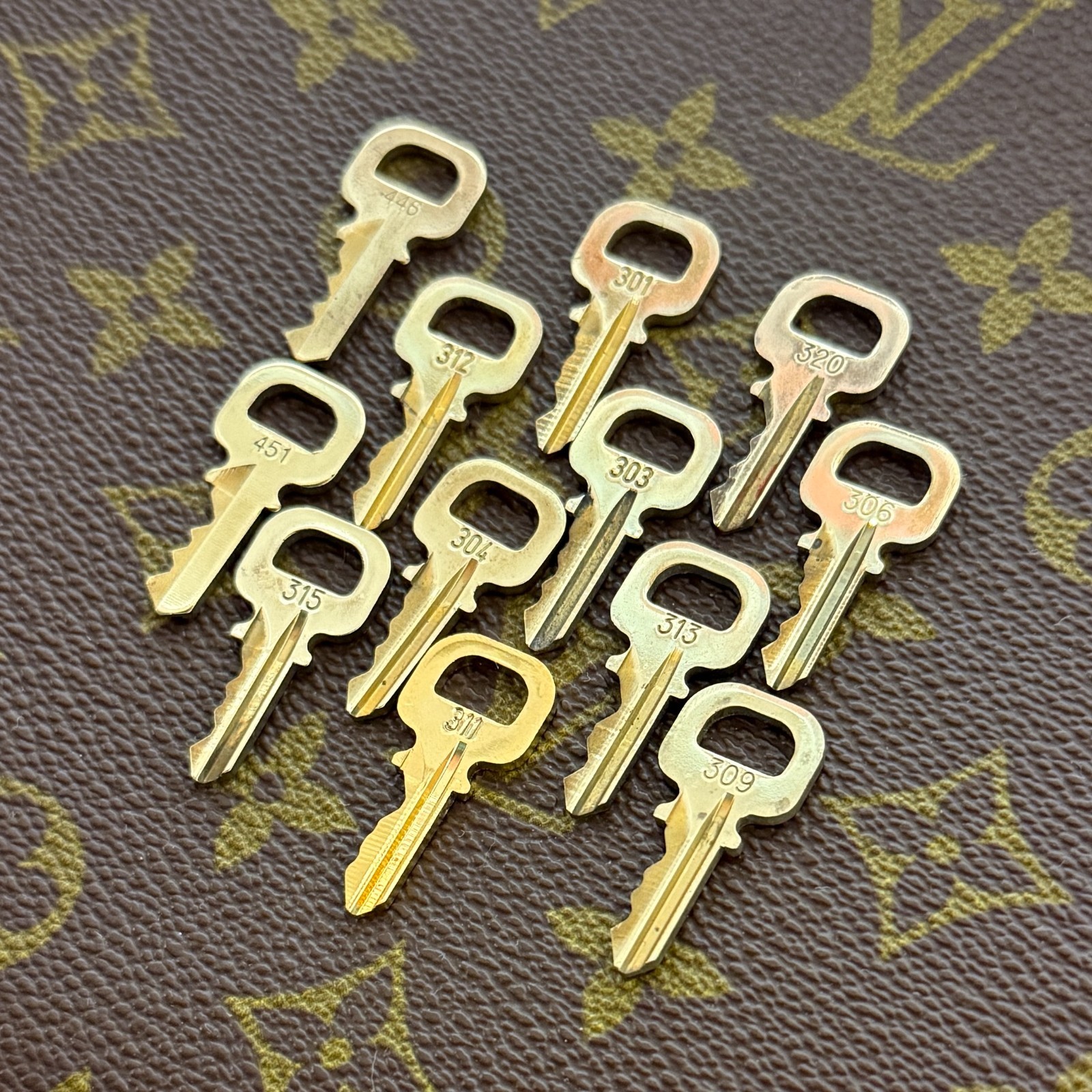 Louis Vuitton Replacement LV Padlock Key Authentic Keys for Lock Accessories