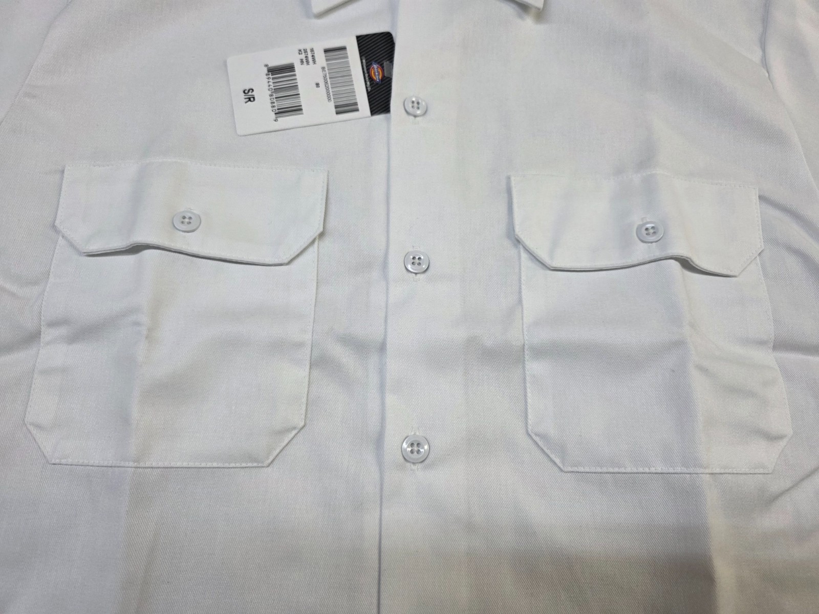 Dickies Men’s Short Sleeve Durable Twill Button Down Work Shirt
