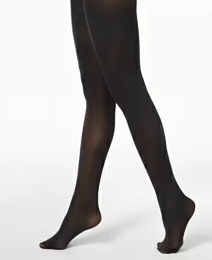 Womens Matte Opaque Tights 40 Denier Black Size XS/S INC $14 – NWT