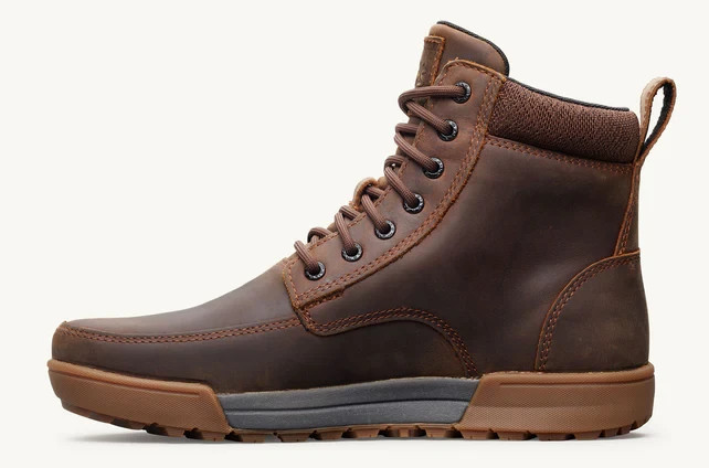 Lems Men’s Boulder Summit Waterproof -RUGGED BARK – (ALL SIZES/NEW) 🟤