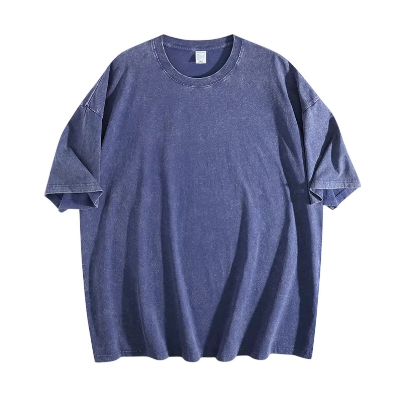 Vintage Washed T Shirt Men Women Oversized Tee 100% Cotton Casual Streetwear