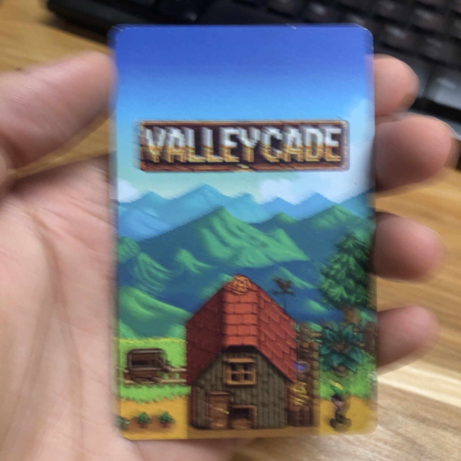 Valley cafe Card Fun Metal Card For Anniversary for chris and rachel