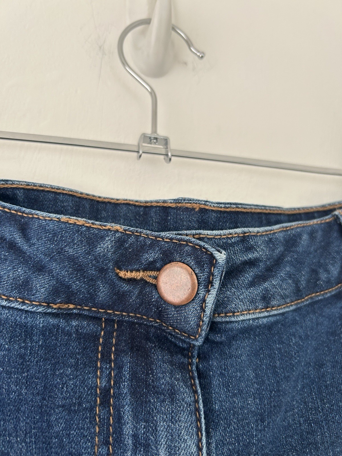Roman Denim Skirt Women’s Blue Cotton Stretch Classic Size 16 BNWT