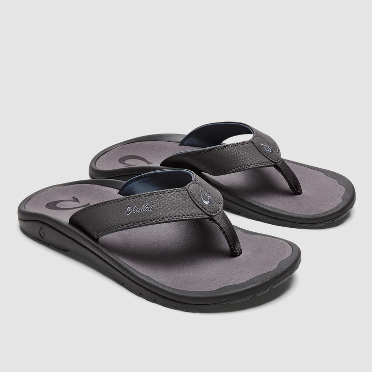 OluKai ‘Ohana Men’s Beach Sandals Pavement Water Resistant Comfort Flip Flops