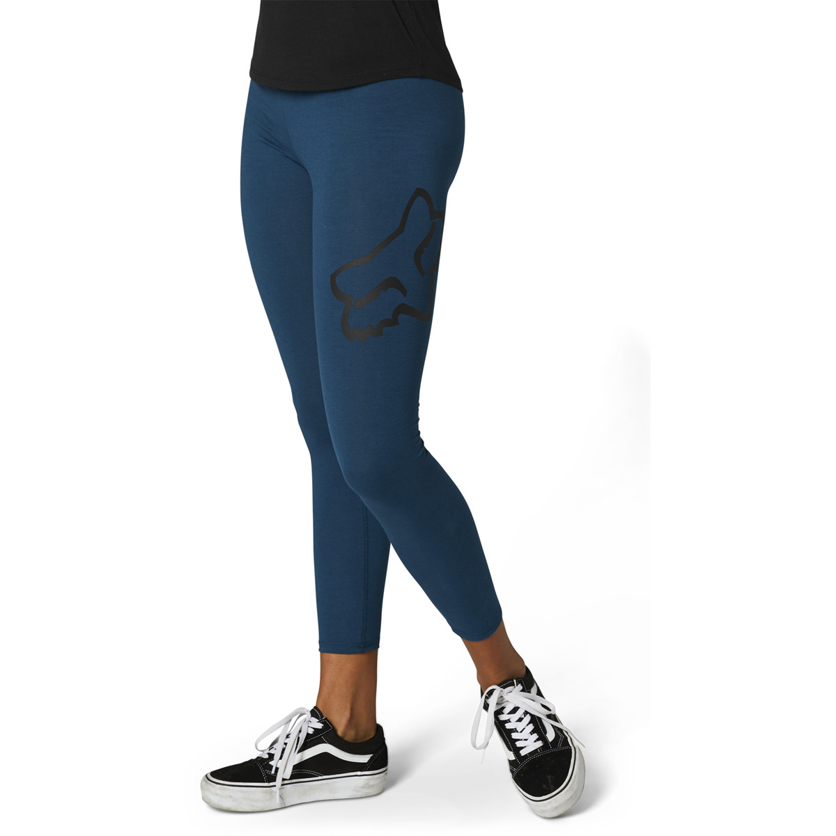 Fox Racing Boundary Leggings Yoga Jogger Pants Dark Indigo Blue Women’s Large L