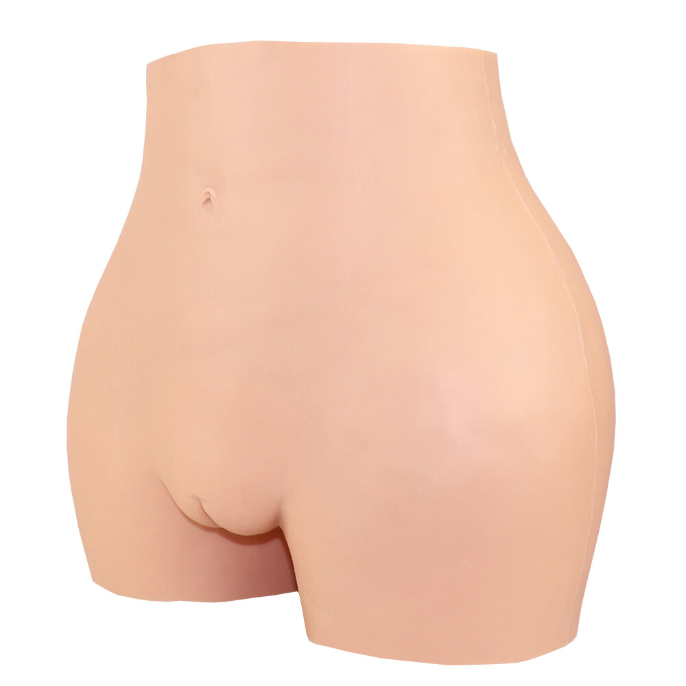 Silicone Panty Transgender Thicken Hip Underwear Crossdressers Vagina Panties