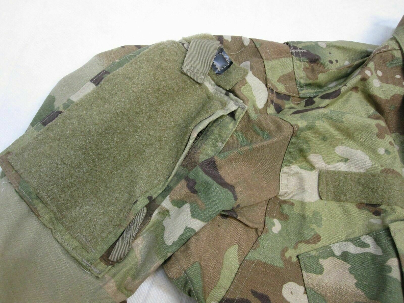 USED ARMY OCP SCORPION W2 MULTICAM TOP UNIFORM COAT NORMAL MATERIAL ACU JACKET1