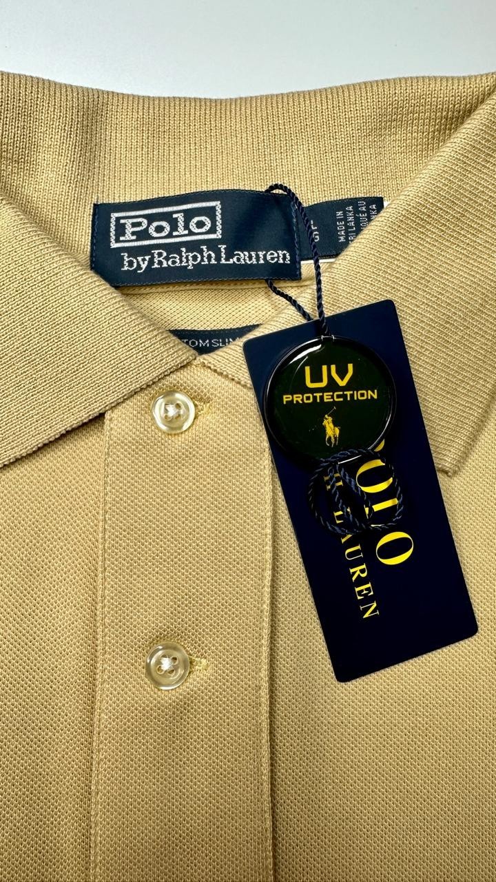 Polo Ralph Lauren Men Custom Slim Fit 100% Cotton Short Sleeve Free Shipping