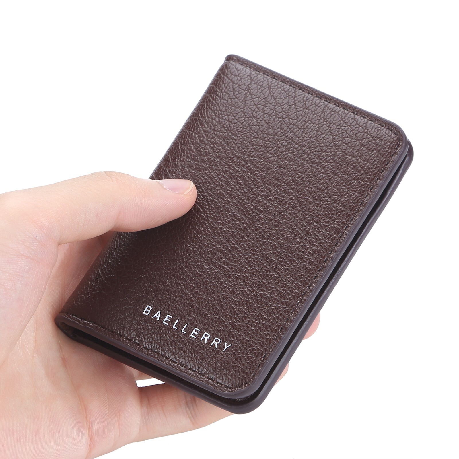 Fashion Men’s Bifold Leather Wallet ID Credit Card Holder Billfold Purse Clutch