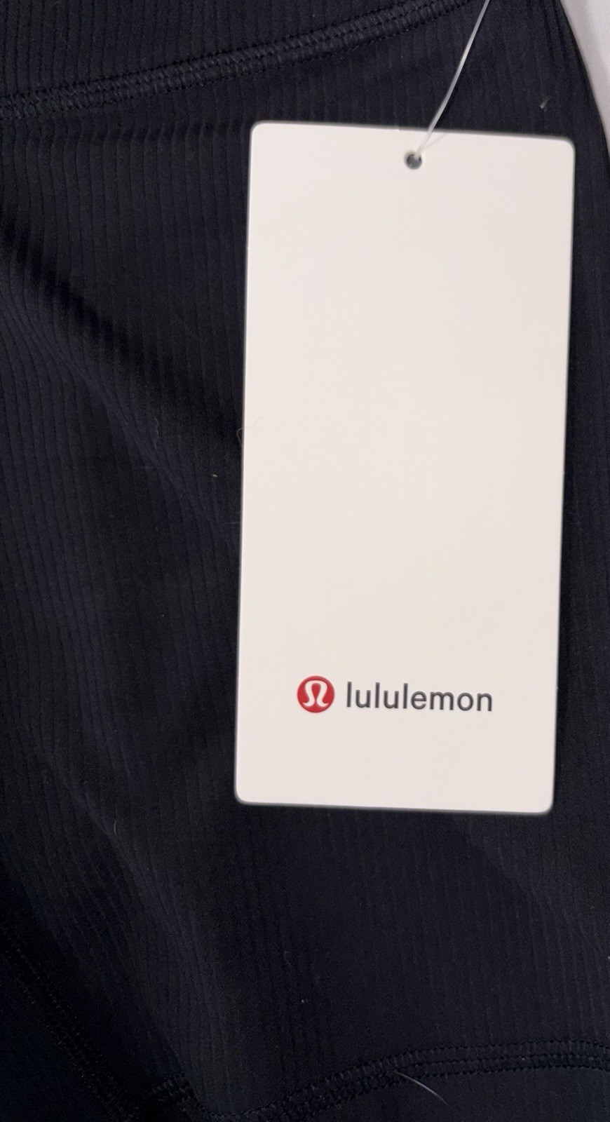 NWT🌟LULULEMON🌟SIZE 4🌟ALIGN RIBBED HIGH RISE 6” SHORT🌟AUTHENTIC🌟BLACK $74