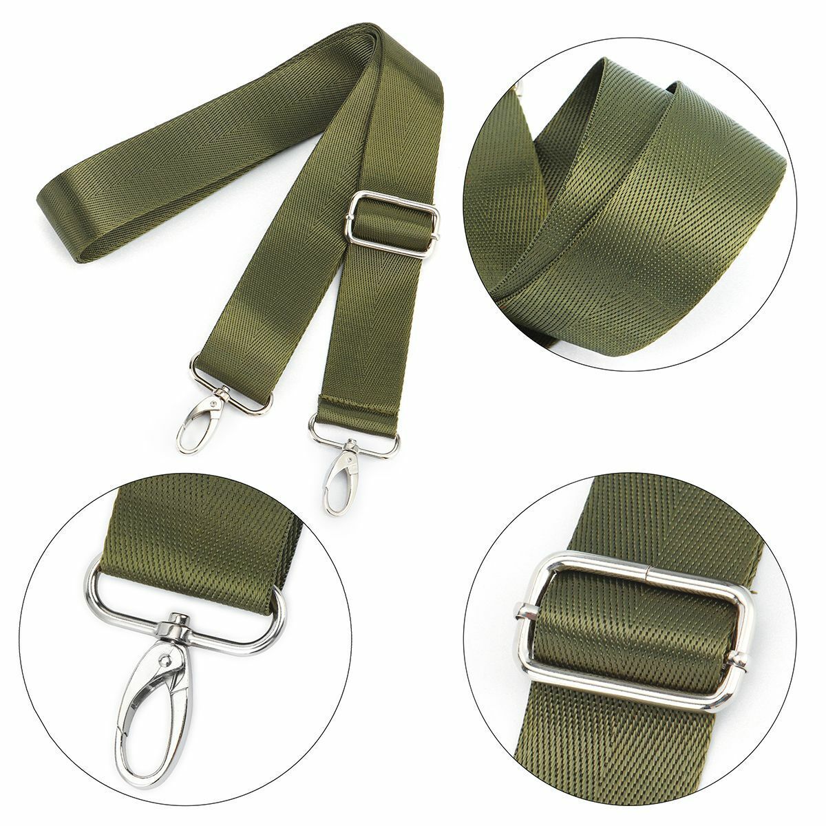 Replacement Bag Shoulder Strap Nylon Adjustable Crossbody Handbag Straps Unisex