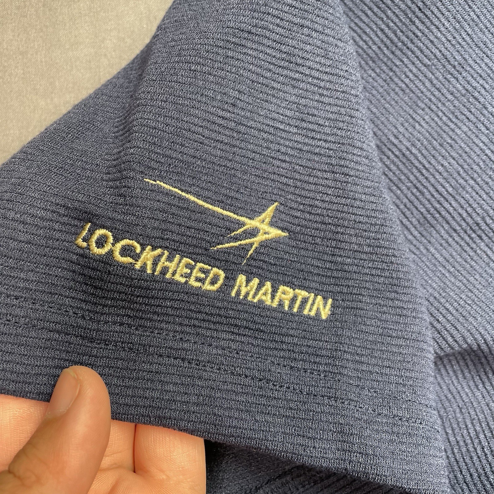 Skunk Works Polo Mens 2XL Lockheed Martin U2 Team Dragon Lady Military Spy plane